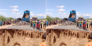 Motorists Using Kitale-Lodwar Highway Asked to Be Careful